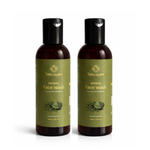 Tatsvayam Herbal Face Wash for Glowing Skin & Pimples Control | Neem Tulsi Ayurvedic Face Cleanser for Men & Women | 100ml
